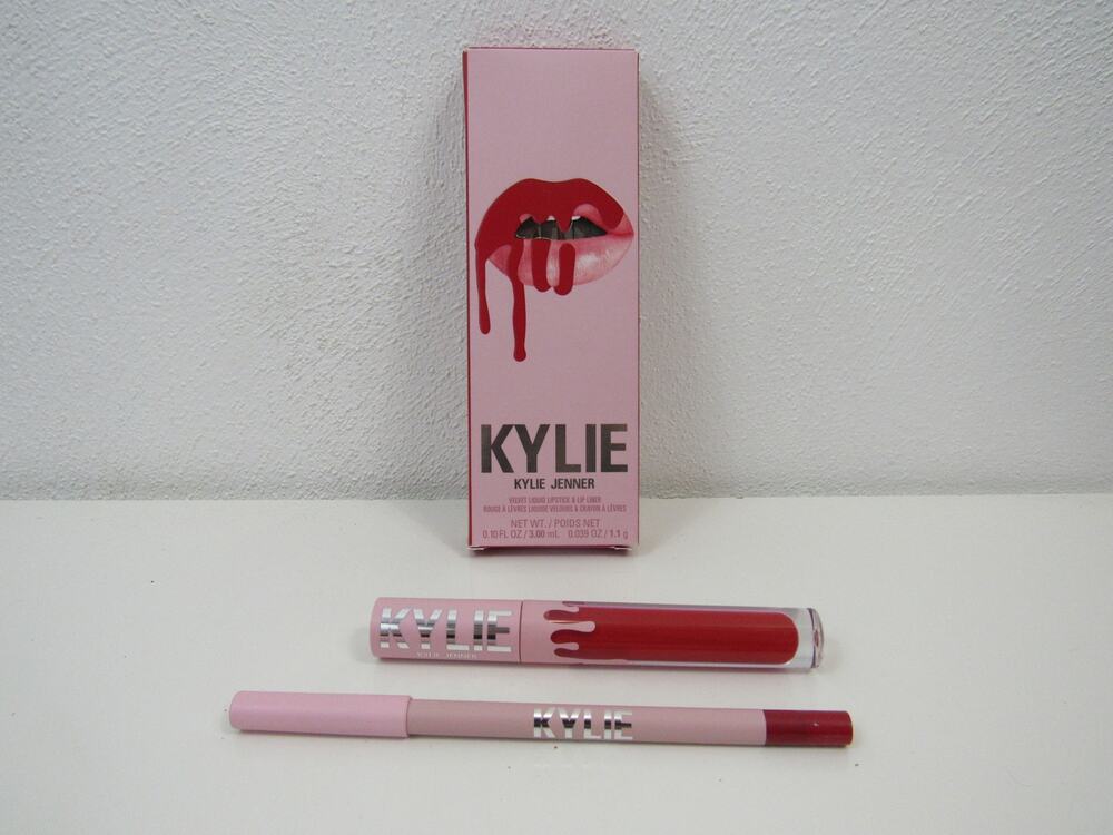 Kylie Velvet Liquid Lipstick & Lip Liner - Red Velvet (405) New NIB Jenner